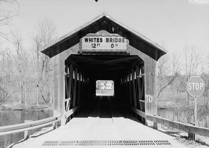 Smyrna - Whites Bridge Old Postcard